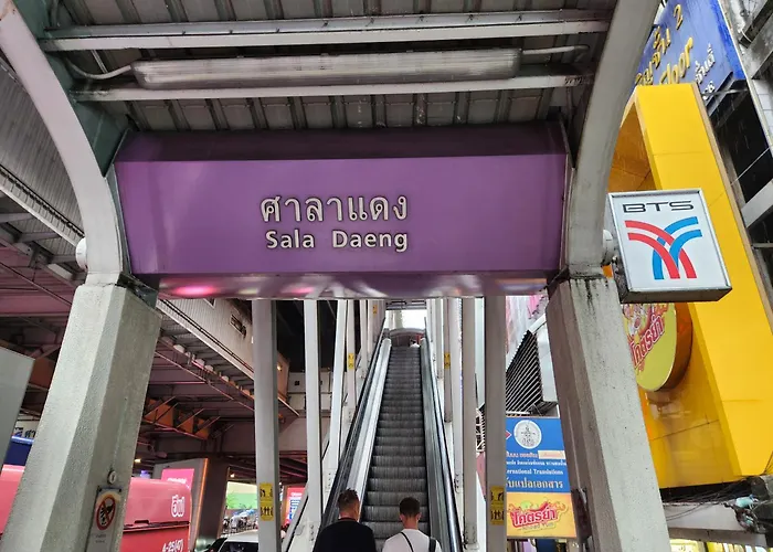 公寓 Be Cozy Silom Modern 2br 1-min To Bts & Mrt *